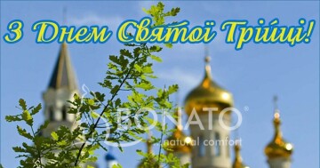 Вітаємо Вас зі Святою Трійцею